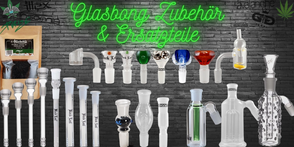 Glasbong Zubehör und Ersatzteile