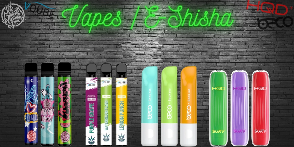 Headshop4you Kategorie E-Zigaretten Vapes