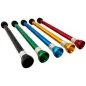Preview: Acrylbong Set Chillum 14cm + Kopf + Dichtung Farbauswahl 2