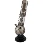 Preview: Acrylbong 32cm Yin Yang Design Farbe Grau 2