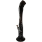 Preview: Acrylbong 40,5 cm Black Dragon Farbe Schwarz/Silber 2