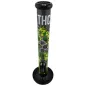Preview: Glasbong FIRE-FLOW x Black Leaf THC Molekül 40cm 18.8 auf 14.5 Schliff Zylinder Bong 4