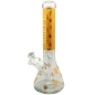 Preview: Blaze Glass Golden Leaf Orange Glasbong 34,5cm 18.8 auf 14.5 Schliff Kolben Eisbong 1