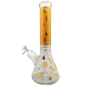 Preview: Blaze Glass Golden Leaf Orange Glasbong 34,5cm 18.8 auf 14.5 Schliff Kolben Eisbong 2