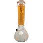 Preview: Blaze Glass Golden Leaf Orange Glasbong 34,5cm 18.8 auf 14.5 Schliff Kolben Eisbong 3