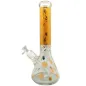 Preview: Glasbong Blaze Golden Leaf 34,5cm Farbauswahl 18.8 auf 14.5 Schliff Kolben Eisbong 7