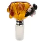 Preview: CALVO® Bongkopf Bee Bowl 14.5 Schliff Kelch Glaskopf 1