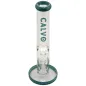 Preview: Glasbong CALVO® Straight Tube Premium Blue 25cm 18.8 auf 14.5 Schliff 3