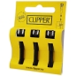 Preview: Clipper Large Flintsystem 3er Blister Nachrüstset Zündrad + Feuerstein 1