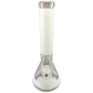 Preview: Ghodt Glow Serie White Glasbong 35cm 18.8 auf 14.5 Schliff Kolben Eisbong 3