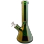 Preview: Ghodt Kairo Green Metallic Glasbong 30cm 18.8 auf 14.5 Schliff Kolben Eisbong 2