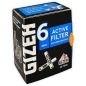 Preview: Gizeh Aktivkohlefilter Blau Extra Slim Ø6mm 34 Stück 1