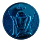 Preview: FIRE-FLOW 4-Part Grinder Icy Blue 420 Girl Ø 50mm Blau Zink 2
