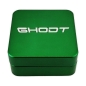 Preview: Ghodt 2-Part Square Grinder Ø 50mm Grün Alu CNC 1
