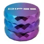 Preview: Grinder DIPSE Diamond 4-Part Ø 53mm Blau/Lila Alu CNC 2