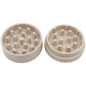 Preview: The Bulldog Amsterdam Hemp Grinder 2-Part Ø 55mm Farbe Weiß 3