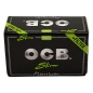 Preview: OCB Rolls Premium Schwarz 4 Meter + 40 Tips Slim Endlospaper Rolle 1