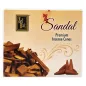 Preview: Zed Black Premium Räucherkegel Sandal Incense Dhoop Cone Indien 1