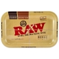 Preview: RAW Classic Brown Rolling Tray Drehunterlage Medium Size Tablett 1