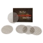 Preview: 100x 5er Pack Black Leaf Einlegesiebe Extra Grob 20mm Edelstahl Siebe 2