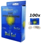 Preview: 100x 5er Pack Black Leaf Einlegesiebe grob 15mm Edelstahl Siebe Kopf 1