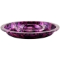 Preview: FIRE-FLOW CS Aschenbecher Purple Leaves Ø 13,5cm Metall Ascher 3