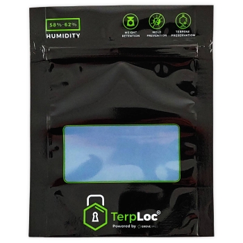 Grove Bags TerpLoc 3,5g Zip-Beutel mit Fenster 102x127x20mm 1