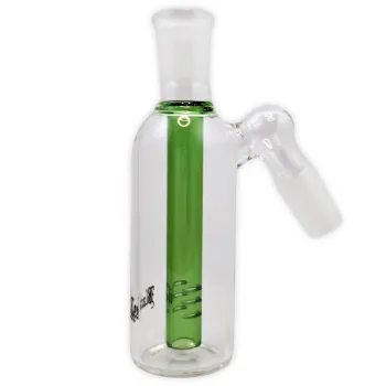 Black Leaf Bong Vorkühler Grün 14.5 Schliff inkl. Diffusor Chillum 1