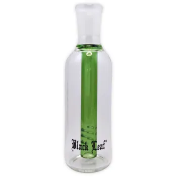 Black Leaf Bong Vorkühler Grün 14.5 Schliff inkl. Diffusor Chillum 2