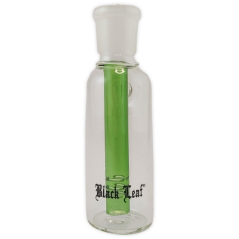 Black Leaf Bong Vorkühler Grün 18.8 Schliff inkl. Diffusor Chillum 2