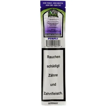 Blunt Wrap Herbal Purple 2er Pack inkl. 2 Tips Traube Aroma 2