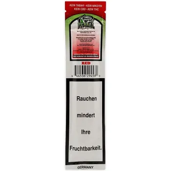 Blunt Wrap Herbal Red 2er inkl. 2 Tips Pack Erdbeere-Kiwi Aroma 2