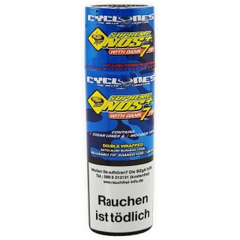 Cyclones Blunt Cones XtraSlow Surpreme-NOS 2er Pack Zitrone-Energy 1
