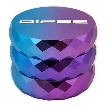 Grinder DIPSE Diamond 4-Part Ø 53mm Blau/Lila Alu CNC 2