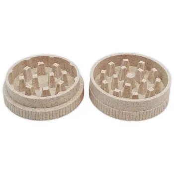 Purize Bio Hemp Grinder 2-Part Ø 55mm Farbe Weiß 2