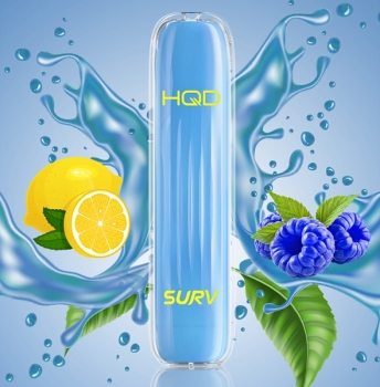 HQD Surv E-Shisha Vape Blue Razz Lemonade 600 Züge Nikotin 3
