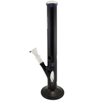 Glasbong Illex Black Style 46cm 18.8 Schliff Zylinder Eisbong 2