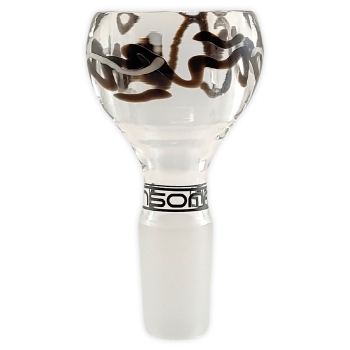Insomnia Bongkopf Wave Colours 14.5 Schliff Kelch Glaskopf 1