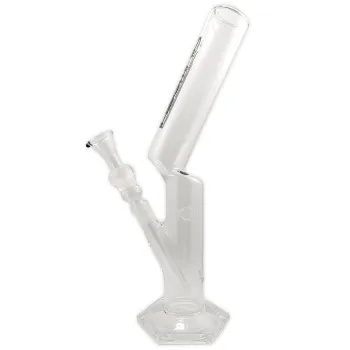 Glasbong Insomnia Black Edition 38cm 18.8 Schliff Zick-Zack Zylinder Bong 2