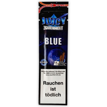 Juicy Blunts Blue 2er Pack Blaubeere Aroma 1