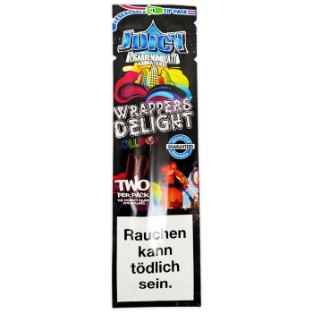 Juicy Blunts Wrappers Delight 2er Pack Rainbow Lollipop Aroma 1