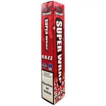 XXL Blunt Juicy Super Wrap Razz Himbeere Aroma 1