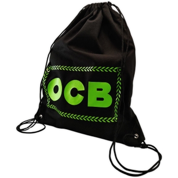 OCB Turnbeutel 38x48cm Farbe Schwarz / Grün Stoffbeutel 1