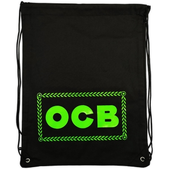 OCB Turnbeutel 38x48cm Farbe Schwarz / Grün Stoffbeutel 2