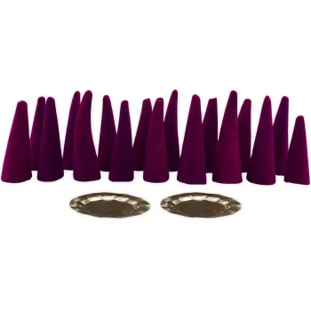 Zed Black Premium Räucherkegel Lavender Incense Dhoop Cone Indien 2