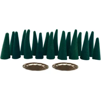 Zed Black Premium Räucherkegel Mogra Incense Dhoop Cone Indien 2