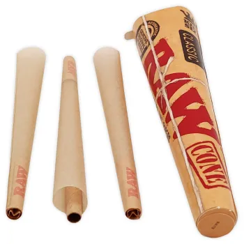 RAW Cones 3er Pack mit Papier Tip King Size Pre-Rolled 3
