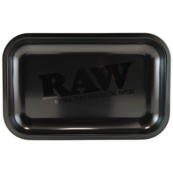 RAW Murdered Black Rolling Tray Drehunterlage Medium Size Tablett 1