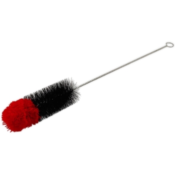 Premium Reinigungsbürste 50cm Naturborsten & Wollkopf 2