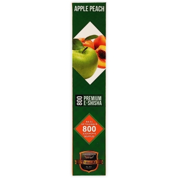 TobaliQ Apple Peach E-Shisha Vape 800 Züge ohne Nikotin 2